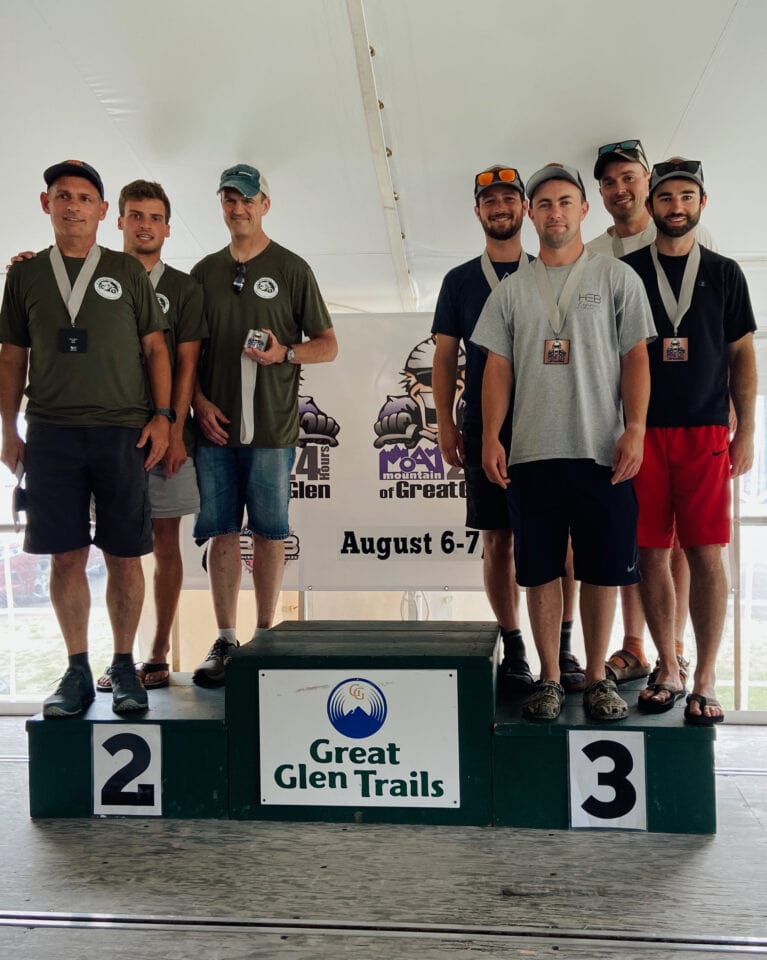 12-HOur Men's Team finishes in 3rd place