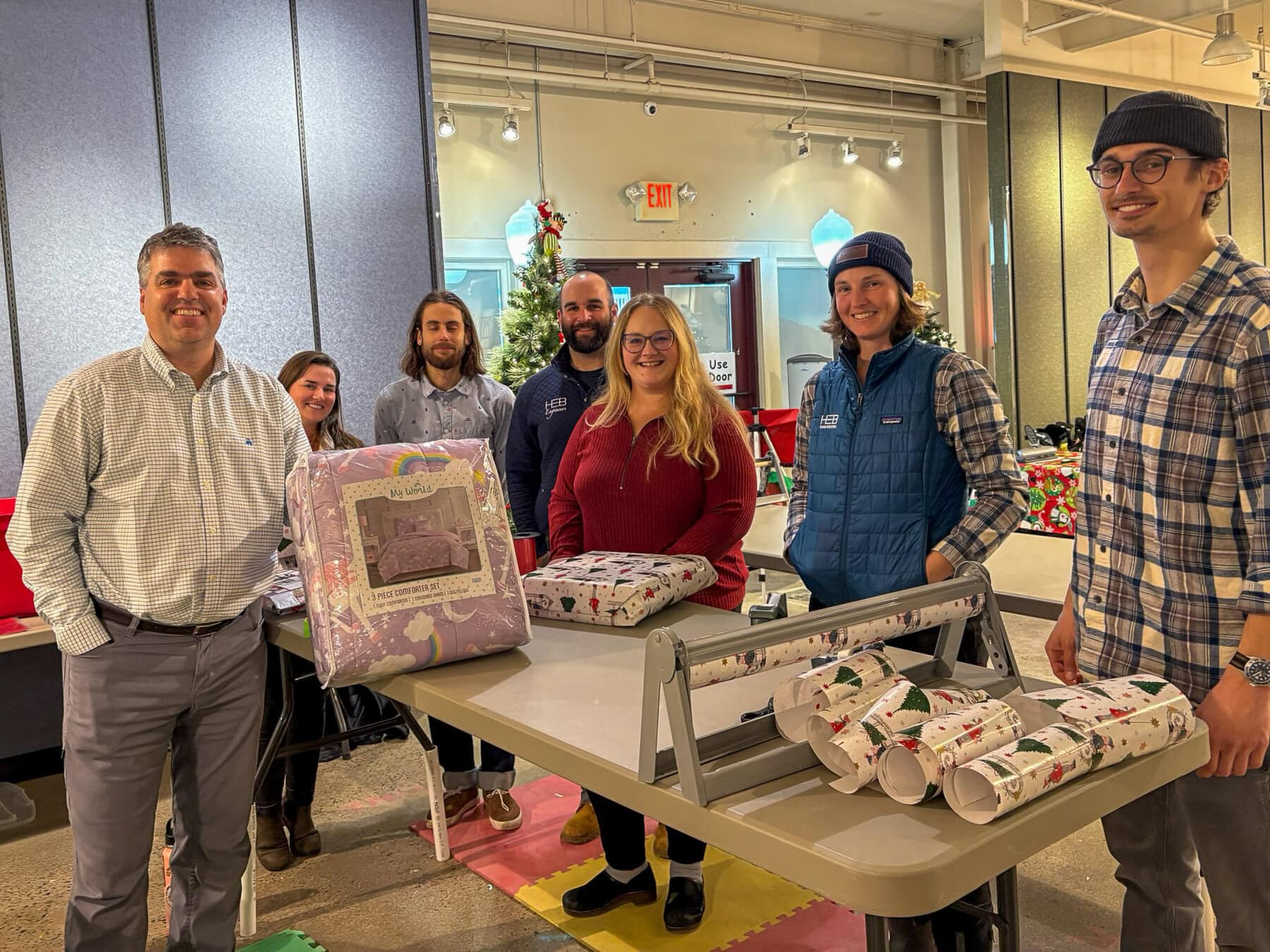 IMG_1286 REV HEB Staff volunteering for Angels and Elves