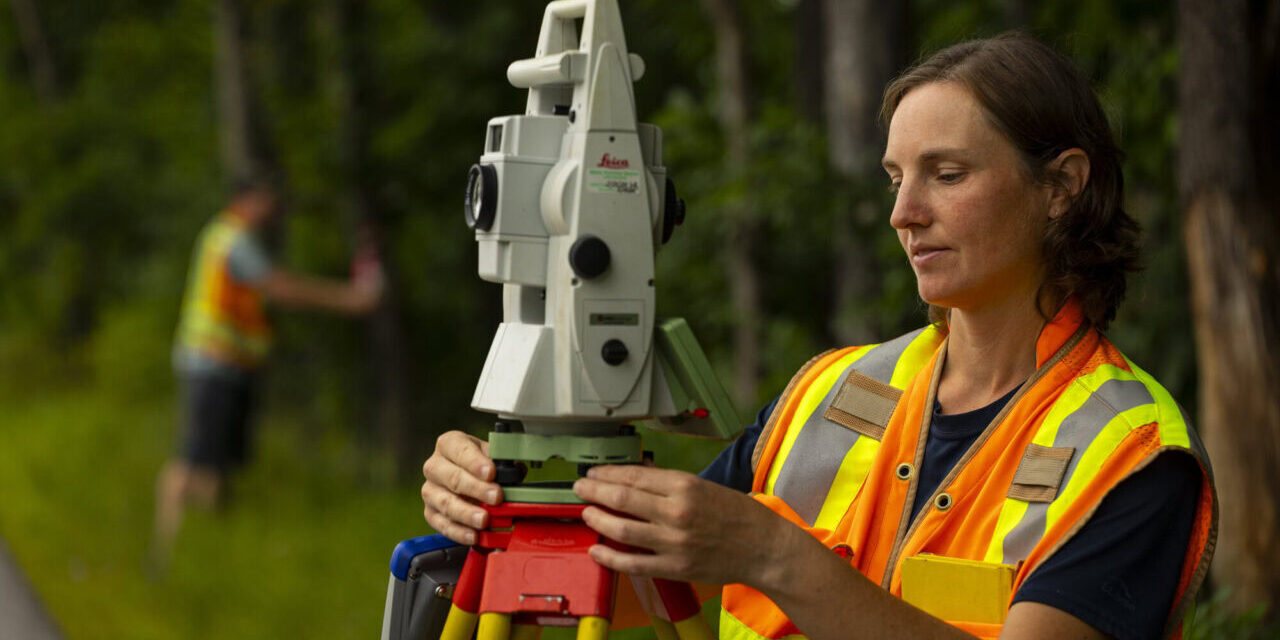 HEB surveyors in the field.